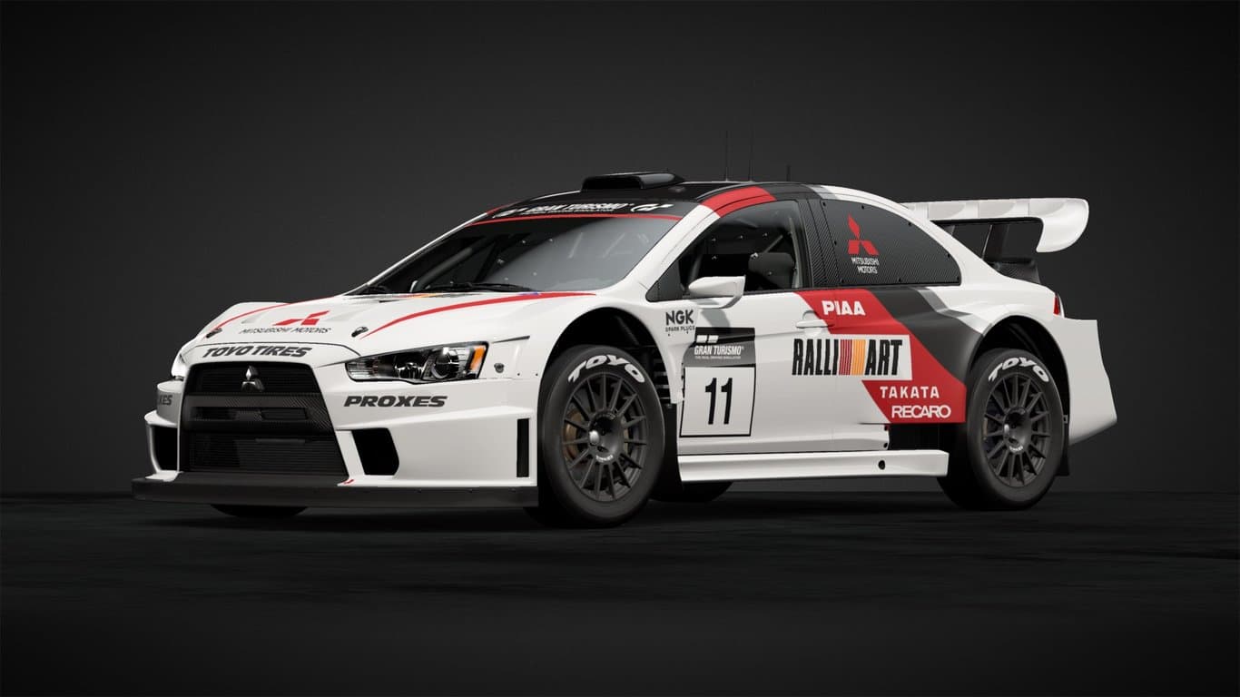 Mitsubishi Lancer Evolution Final Gr.B Rally Car